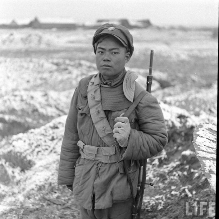 Fotografías de 1947 de la guerra civil china