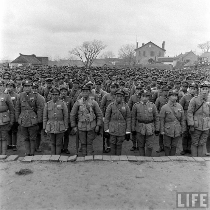 Fotografías de 1947 de la guerra civil china