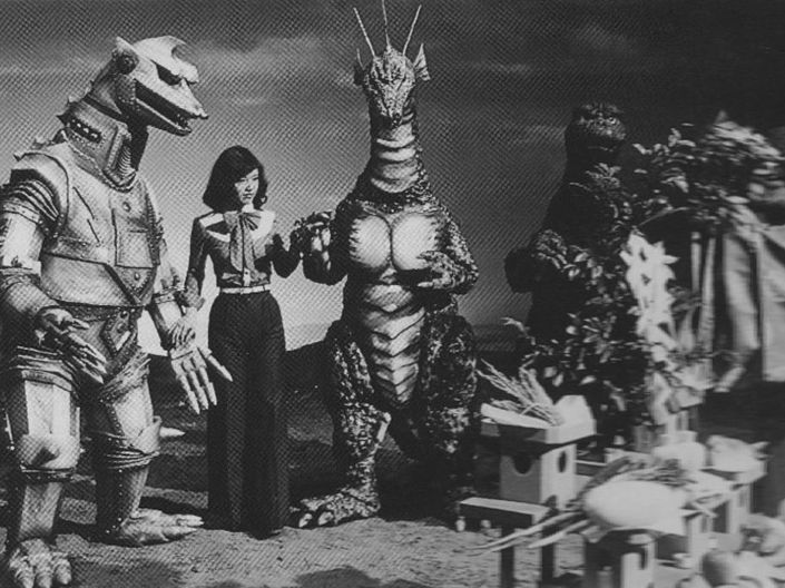 Godzilla, fotografías de los rodajes