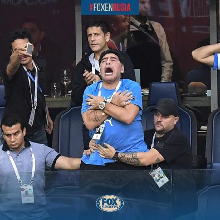 Los memes de Maradona en el Mundial de Rusia