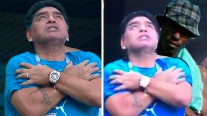 Los memes de Maradona en el Mundial de Rusia